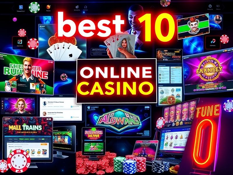 Discover the best 10 online casinos for 2023, featuring expert reviews of top casino sites, game variety, bonuses, and secure gaming experiences tailored for players in the US, UK, and beyond.